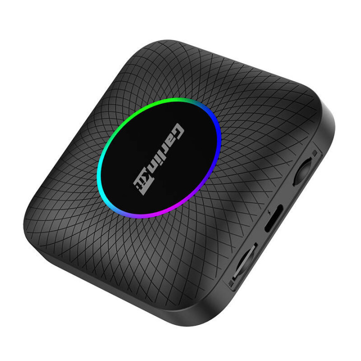 Carlinkit TBOX PLUS LED Wireless Adapter, 4G/64G, Apple Carplay/Androi