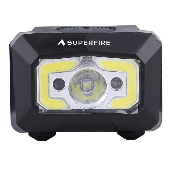 Superfire X30 headlamp, 340 lm, USB, 5 modes, 130 m