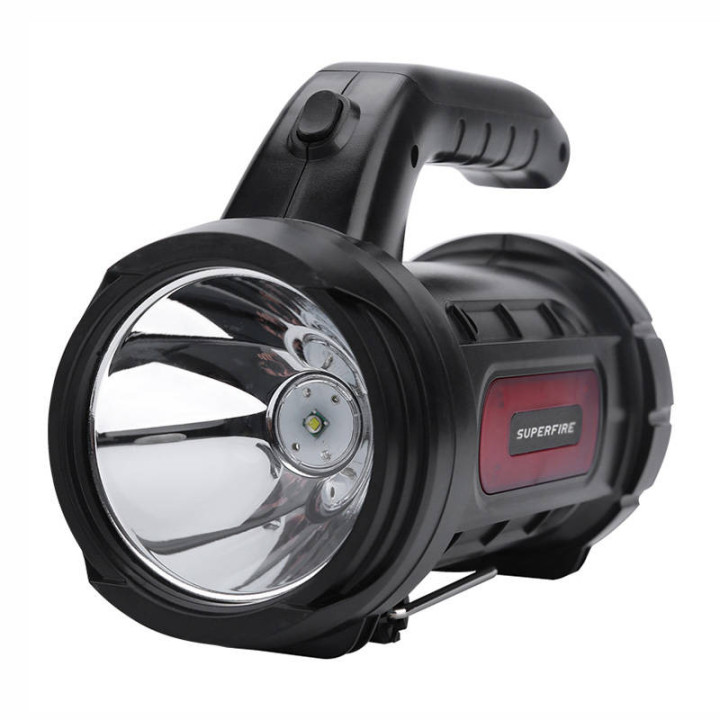 Superfire M9-E searchlight - 900 lm, 473 m, 6000 mAh, 5h operation, po