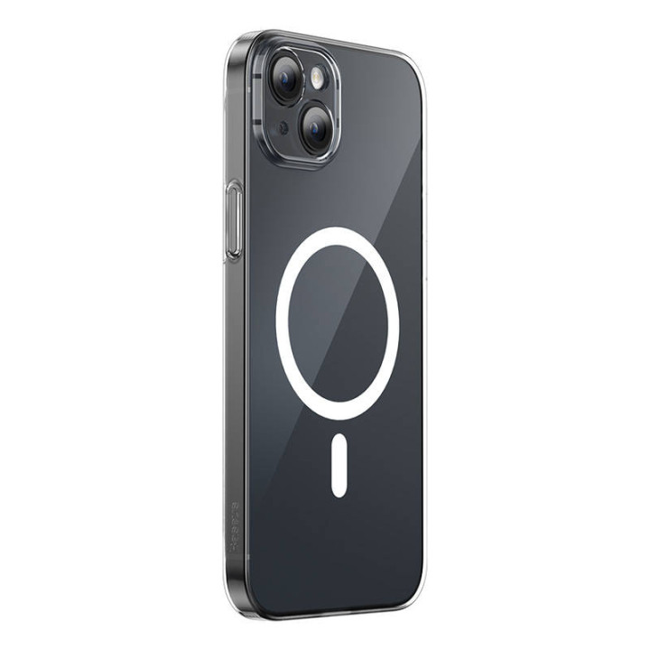 Phone case Baseus Magnetic Crystal Clear for iPhone 13 (transparent) w