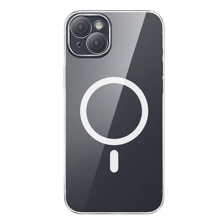 Phone case Baseus Magnetic Crystal Clear for iPhone 13 (transparent) w