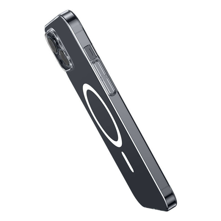 Phone case Baseus Magnetic Crystal Clear for iPhone 13 (transparent) w