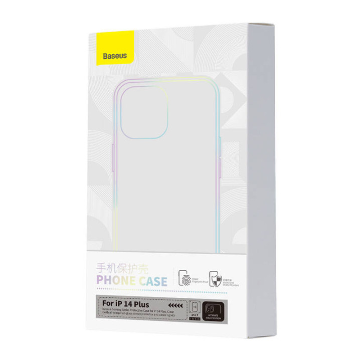 Transparent Case and Tempered Glass set Baseus Corning for iPhone 14 P