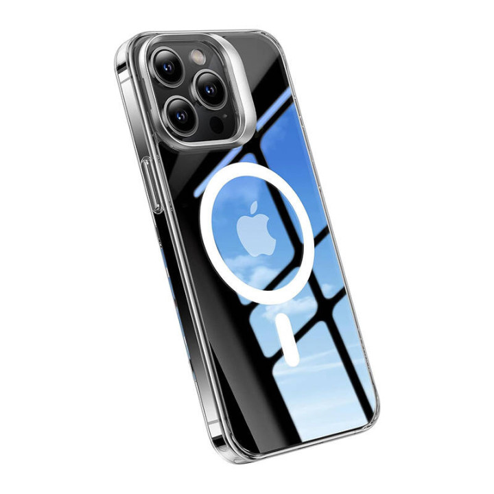 Torras phone case UPRO Lstand Clear-Mag for iPhone 15 PRO (transparent