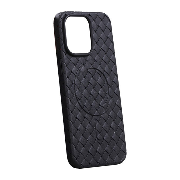 Magnetic protective phone case Joyroom JR-BP005 for iPhone 15 Pro (bla