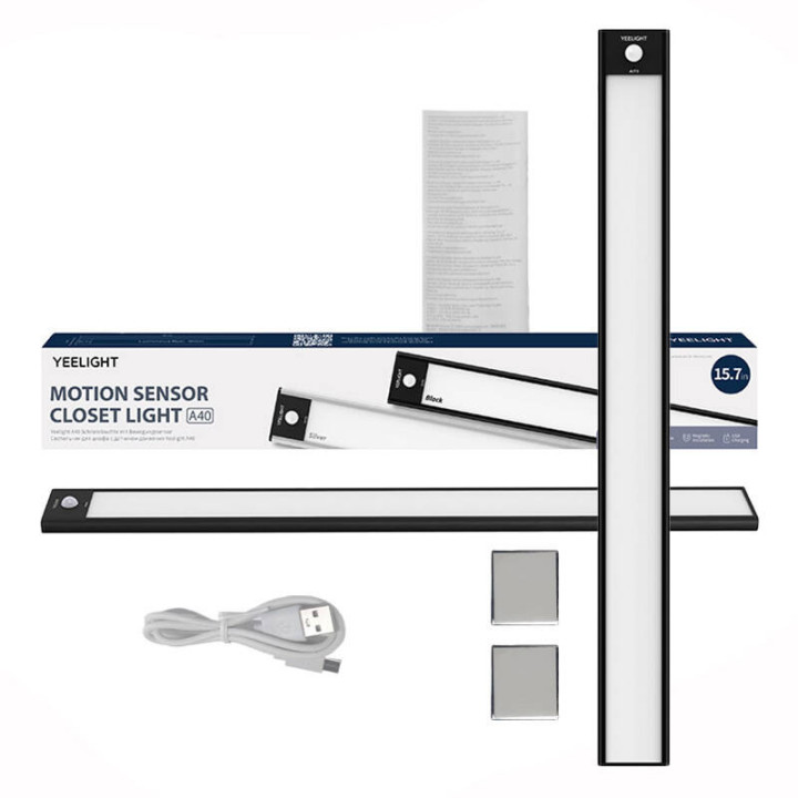 Yeelight Closet Sensor Light 40cm - black 4000 K