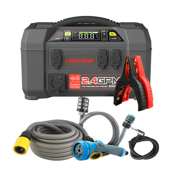 Lokithor AW401 Jump Starter / Booster 2500A + Powerbank 20000mAh + Com