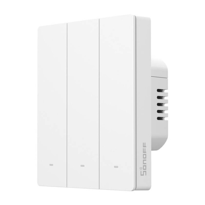 SONOFF M5-3C-80W WiFi Matter smart wall switch (3-channel, for frame)