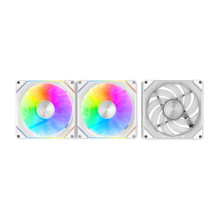 Darkflash Gauss G24 3-in-1 computer fans (white)
