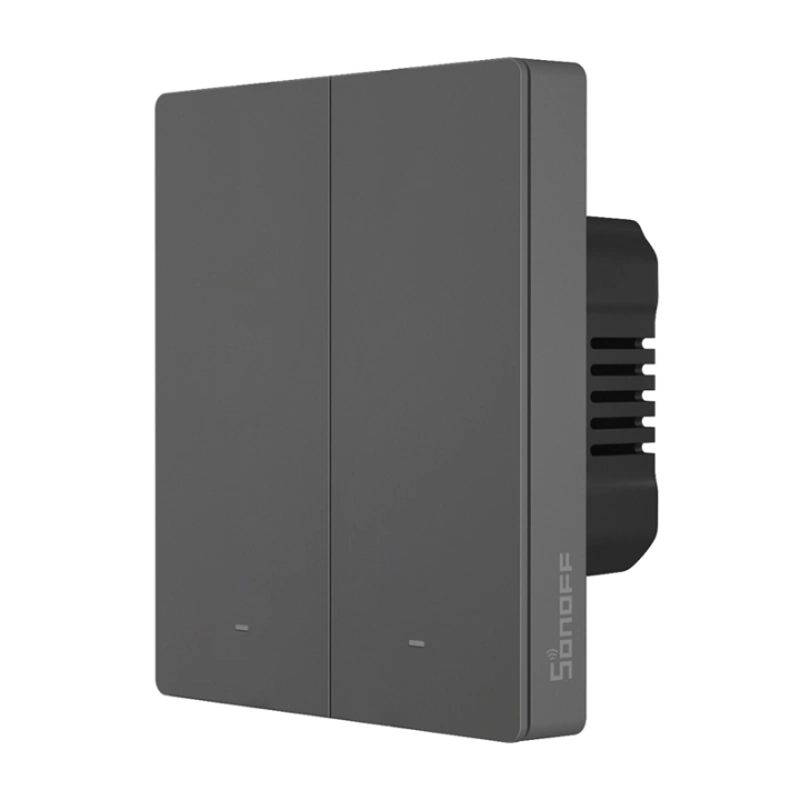 Smart Matter over WiFi wall switch SONOFF M5-2C-80 (2-channel, for fra