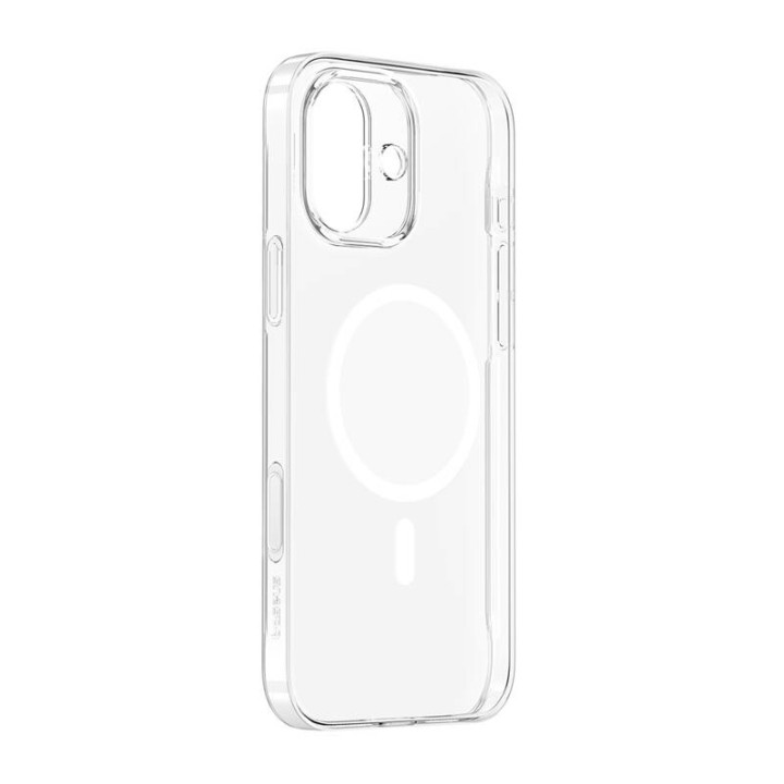 Baseus iP16 TouchButton Magnetic Phone Case (transparent)