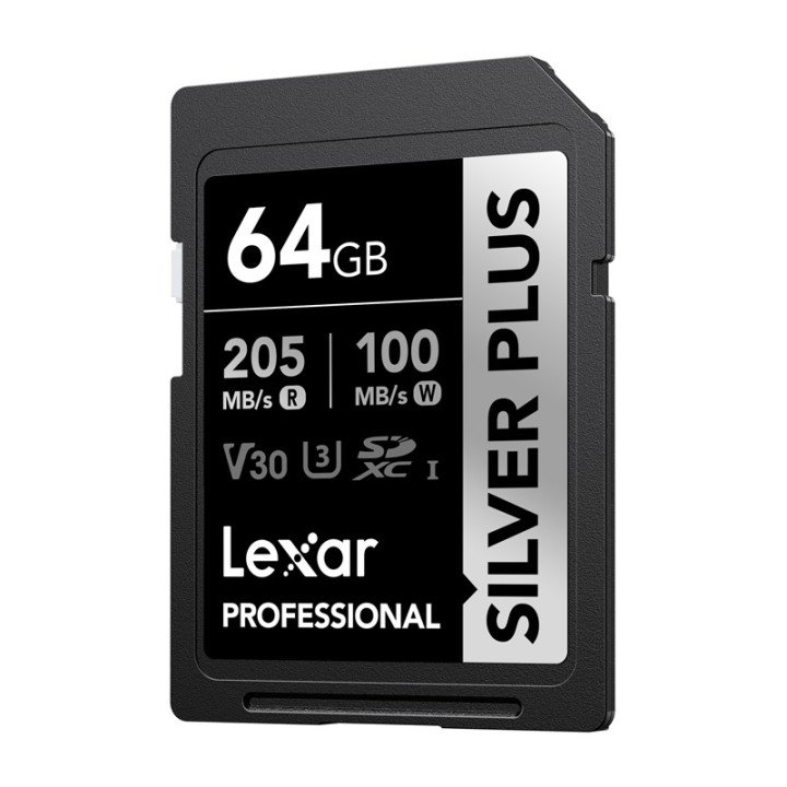 Lexar Professional SILVER PLUS SDXC 64GB memory card