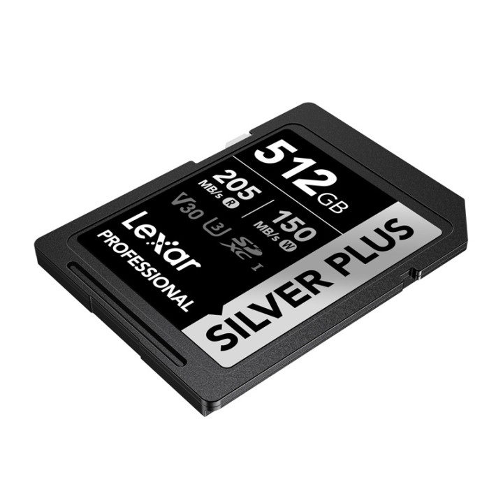 Lexar Professional SILVER PLUS SDXC 512GB memory card