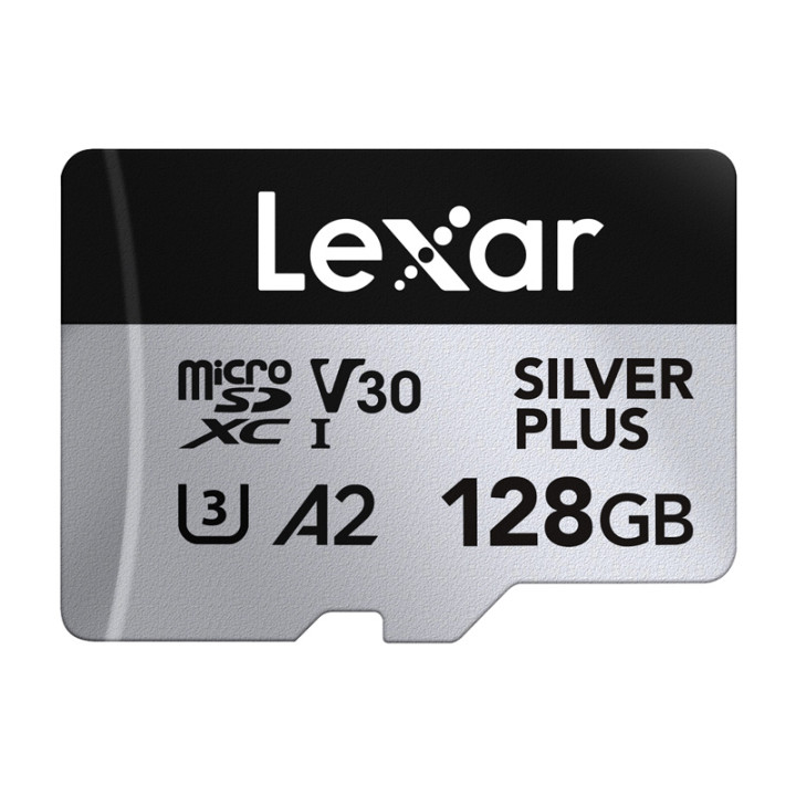 Karta pamięci Lexar High-Performance Silver Plus microSDXC 128GB + ada
