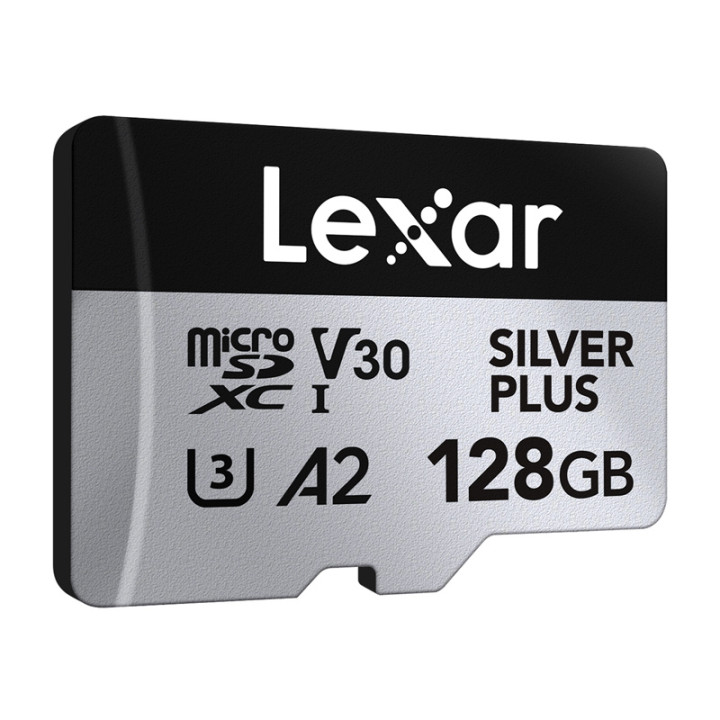 Karta pamięci Lexar High-Performance Silver Plus microSDXC 128GB + ada