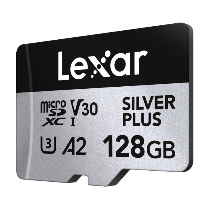 Karta pamięci Lexar High-Performance Silver Plus microSDXC 128GB + ada