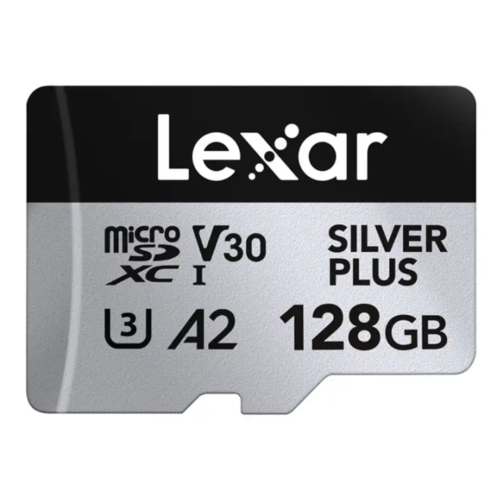 Karta pamięci Lexar High-Performance Silver Plus microSDXC 128GB + ada