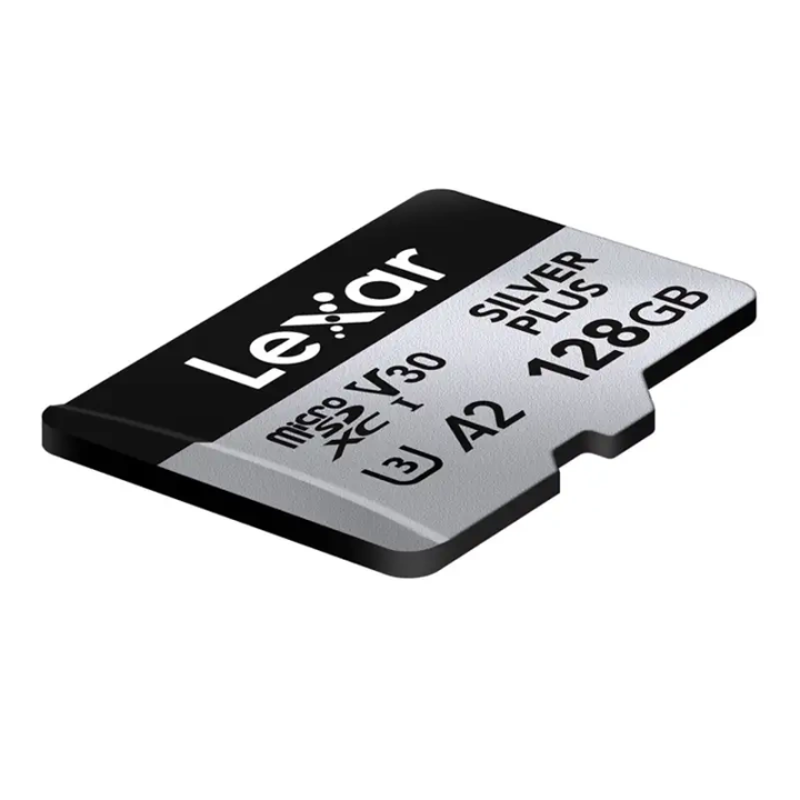 Karta pamięci Lexar High-Performance Silver Plus microSDXC 128GB + ada