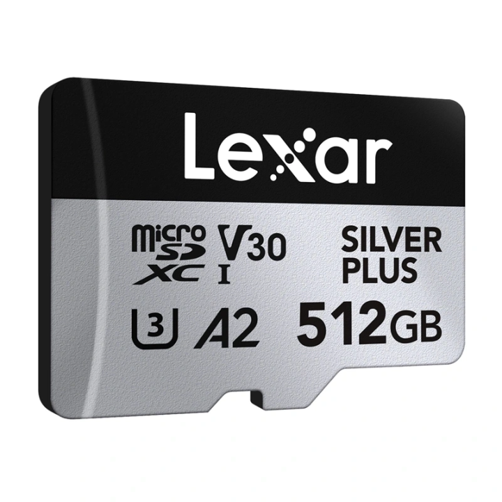 Karta pamięci Lexar High-Performance Silver Plus microSDXC 512GB + ada
