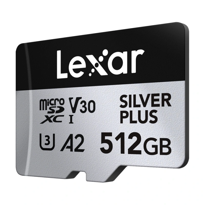Karta pamięci Lexar High-Performance Silver Plus microSDXC 512GB + ada