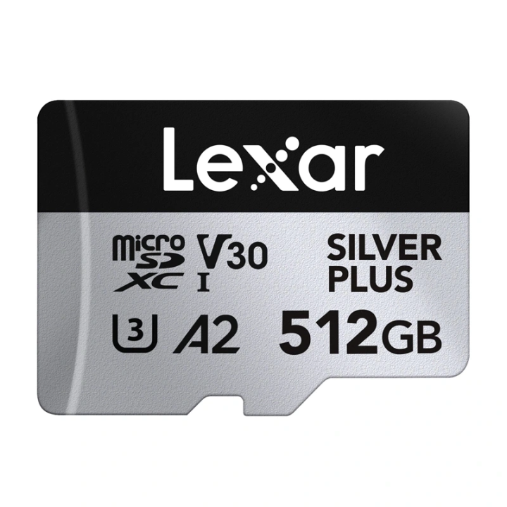Karta pamięci Lexar High-Performance Silver Plus microSDXC 512GB + ada