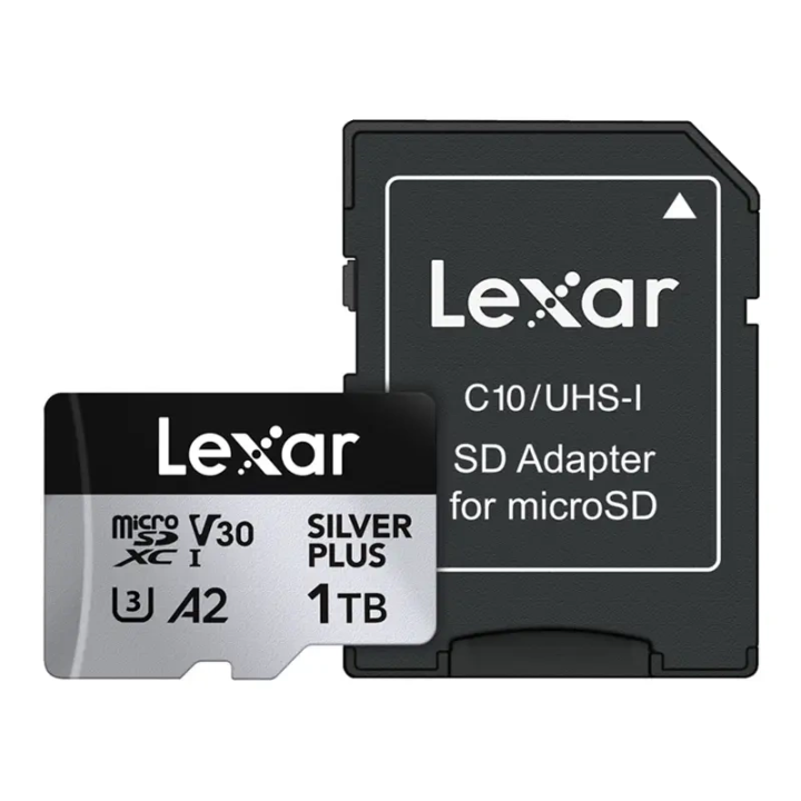 Karta pamięci Lexar High-Performance Silver Plus microSDXC 1TB + adapt