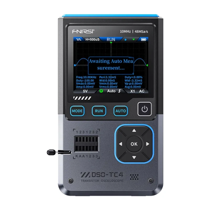 Portable 3-in-1 mini oscilloscope FNIRSI DSO-TC4
