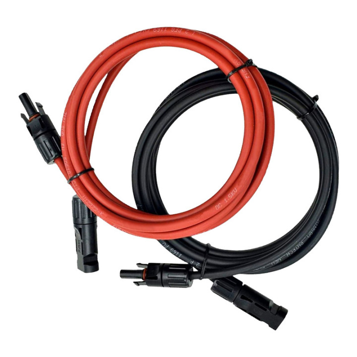 Set 2x Extension cable for solar panels APV MC4 2m