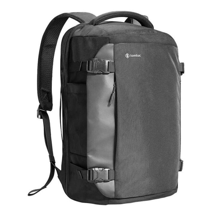Tomtoc Navigator-T66 17"/40L Travel Laptop Backpack (Black)