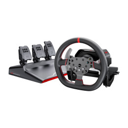 PXN-V10 Pro gaming set - steering wheel + pedals + mounting clamps (PC