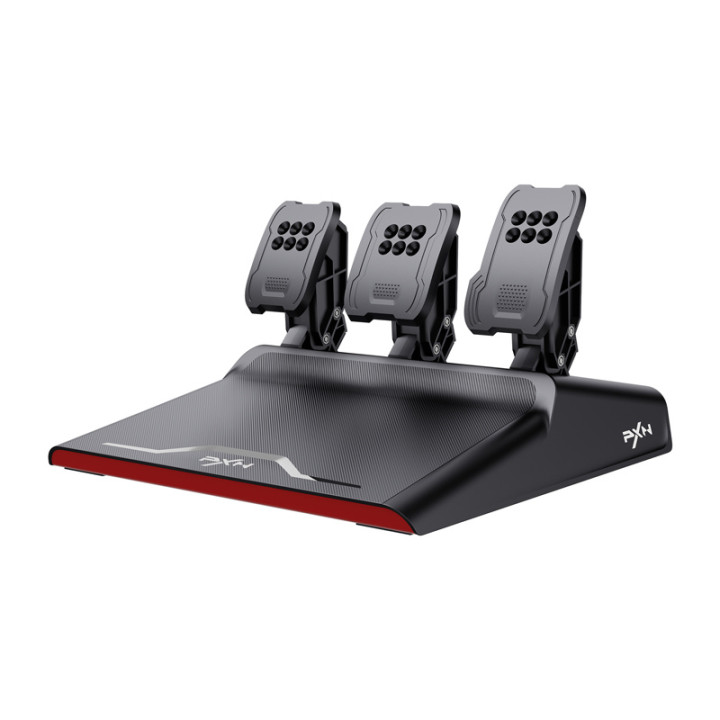 PXN-V10 Pro gaming set - steering wheel + pedals + mounting clamps (PC
