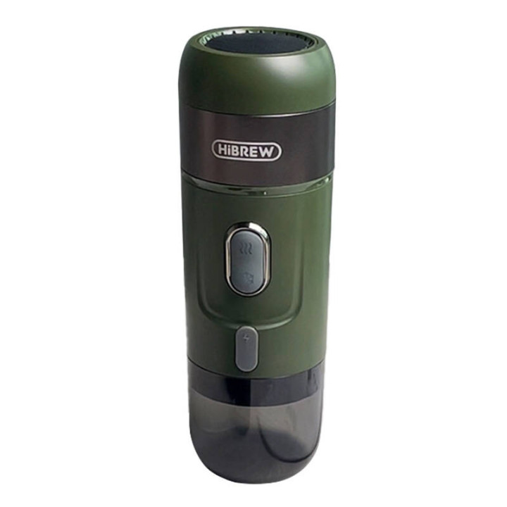 HiBREW H4B_GN 3-in-1 Portable Coffee Maker with Carrying Case