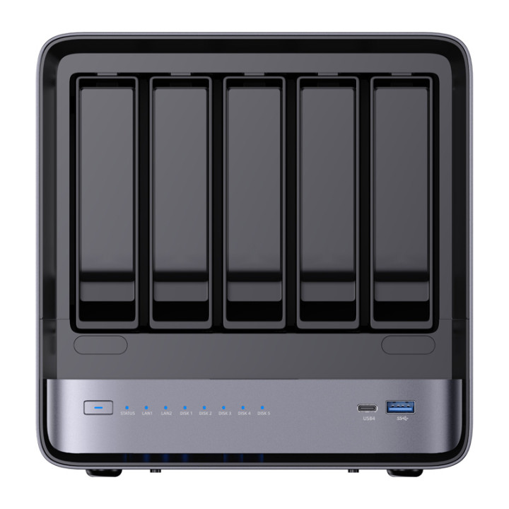 MINI-PC Minis Forum NAS N5 Pro AMD Ryzen AI 9 HX Pro 370, 32GB+128GB O