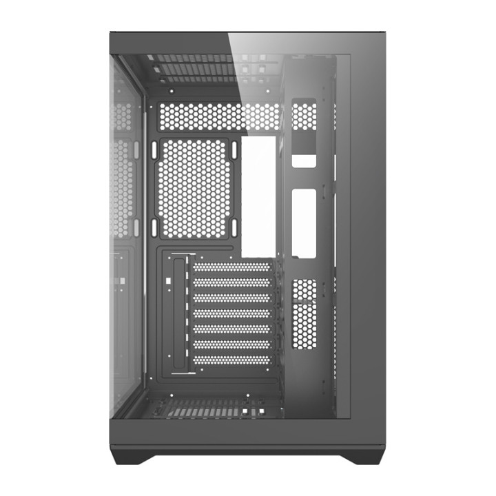 DarkFlash C280 computer case (black) + 7 fans