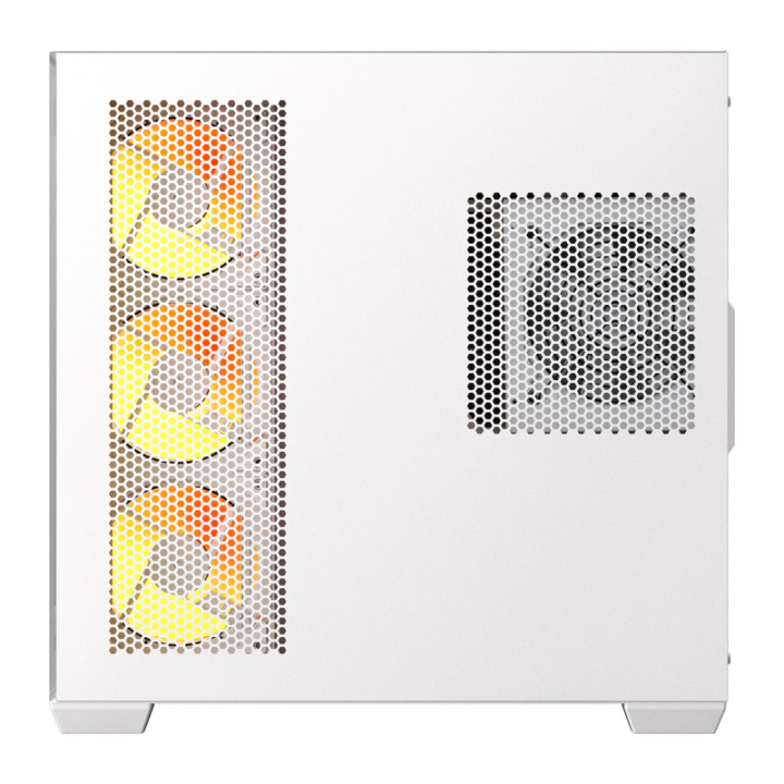 DarkFlash C280 computer case (white) + 7 fans
