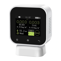4-in-1 indoor air quality monitor Formaldehyde detector with touch scr