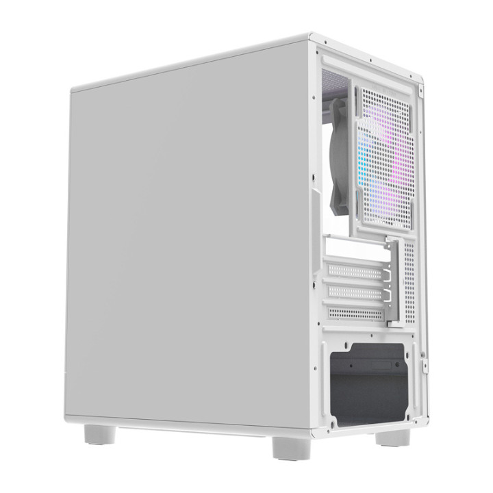 Darkflash DB330M Computer Case + 3 Fans (White)