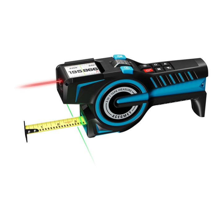 Mileseey DTX 10 Laser Distance Measurer with a 100-meter measuring tap