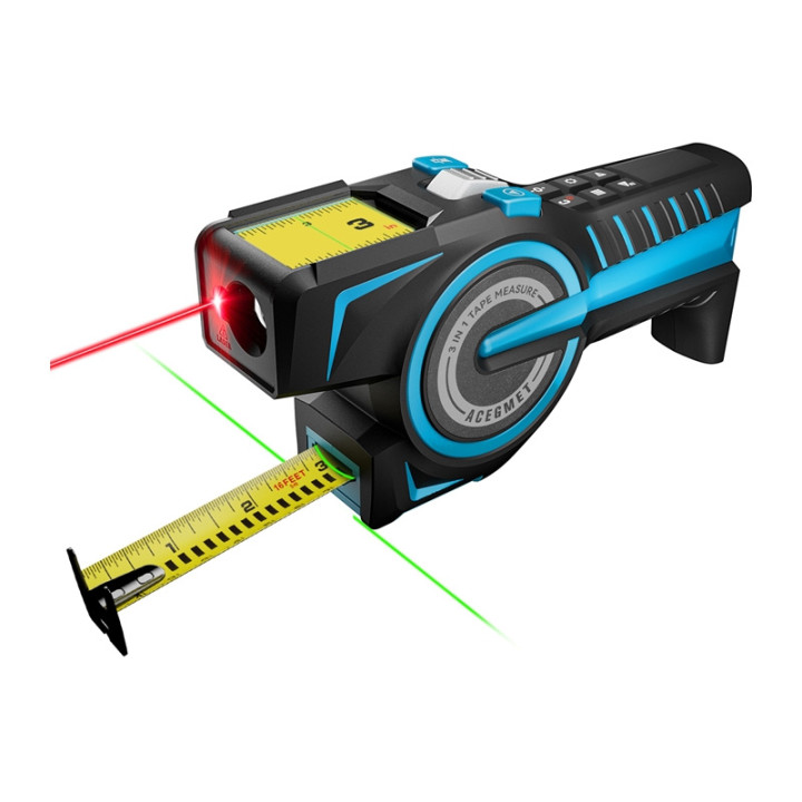 Mileseey DTX 10 Laser Distance Measurer with a 100-meter measuring tap