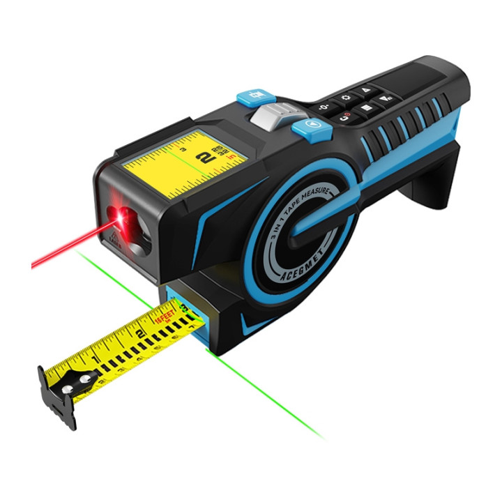 Mileseey DTX 10 Laser Distance Measurer with a 100-meter measuring tap