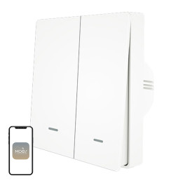 MOES ZS-B-EU2 ZigBee 2-Channel Light Switch