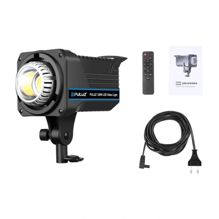 Puluz 120 W LED Studio Light with Color Temperature Control and Remote