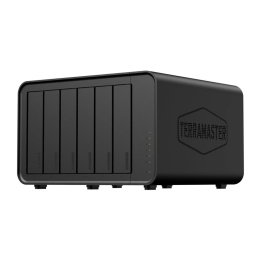 TERRAMASTER F6-424 NAS File Server with Intel Celeron N95, 8 GB RAM, 6