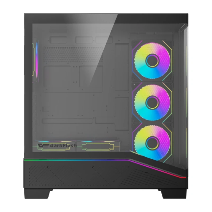 Computer case DarkFlash K430 + 6 fans (black)