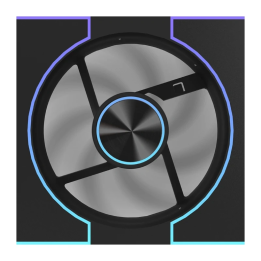 Fan DarkFlash DM8 LINE (black)