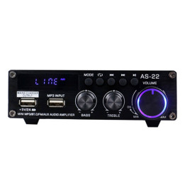 Blitzwolf AS-22 audio amplifier, 45W, Bluetooth 5.0, USB + remote cont