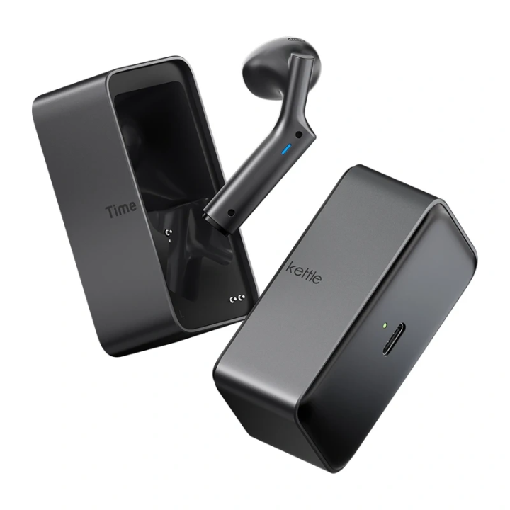 TimeKettle W4 Plus TWS Translation Earbuds (Black)