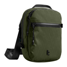 TOMTOC Aviator-T37 travel bag with shoulder strap X-Pac 1.3L (green)